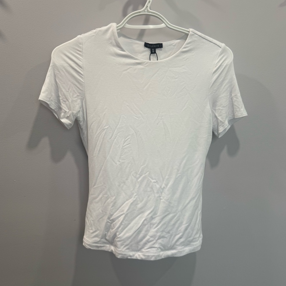 Dynamite White T-shirt NEVER WORN